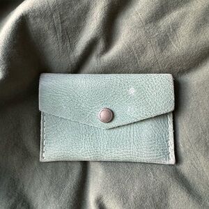 Portland Leather Goods mini envelope wallet.